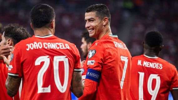 943 de CR7: Con gol de Cristiano Ronaldo Portugal se impone a Hungría 3