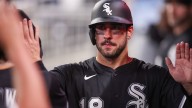 White Sox’s Mike Tauchman makes insane catch into foul net vs. Padres