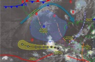 Tormenta tropical Narda avanza por el Pacífico mexicano ocasionando fuertes lluvias