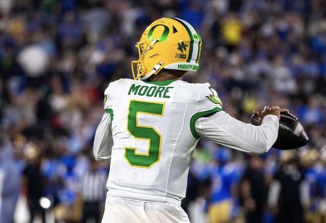 Dante Moore Draws Surprise $37M NFL QB Comparison but Has Much to Prove, Per Draft Analyst Oregon's Dante Moore is turning heads as draft analysts make a surprising comparison with a $100 million NFL 