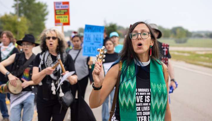 Photos: Faith leaders protest ICE activity in the Chicago area