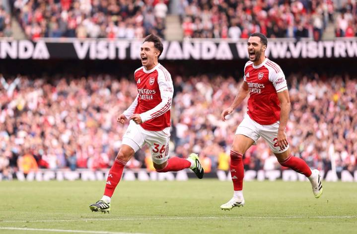Arsenal 3 Nottingham Forest 0: Madueke and Eze shine, Zubimendi the goal machine, Rice rested