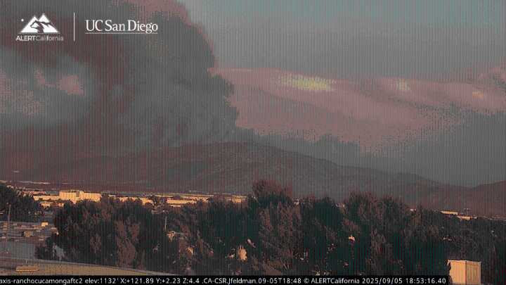 Evacuation orders issued for brush fire in Jurupa Valley