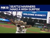 Make-A-Wish sending 11-year-old to run bases at Mariners playoff game