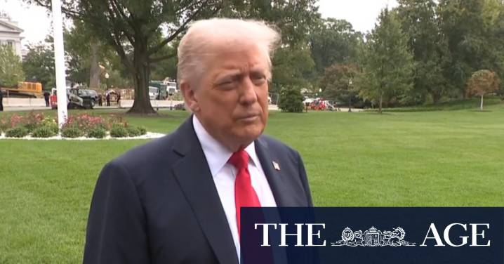 Trump slams Aussie reporter