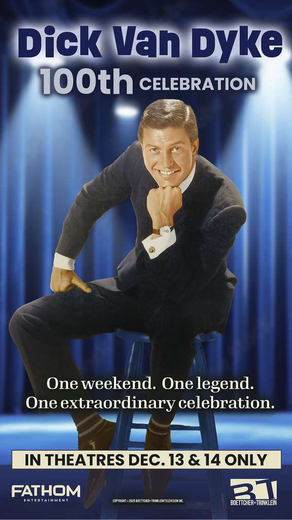 Dick Van Dyke turns 100 in December. Fans can celebrate at the movies