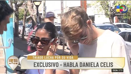 Daniela Celis: «Estoy destrozada por dentro»