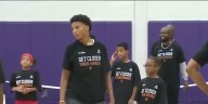 NBA legends Allan Houston, Charlie Ward host basketball clinic in Stonecrest