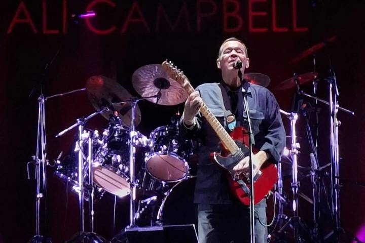 Ali Campbell: un concierto en familia