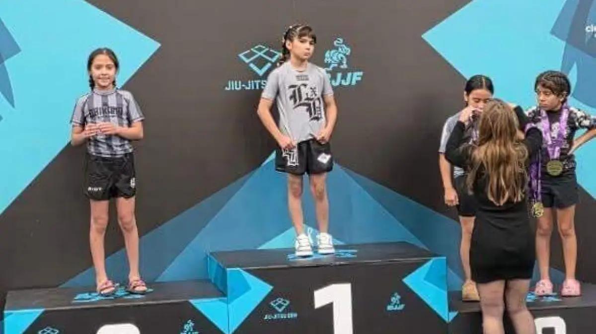 Cuauhtémoc logra dos medallas en el Mundial de Jiu