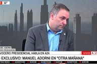 Como ya no da conferencias de prensa, Manuel Adorni fue a contradecirse al programa de su amigo Laje