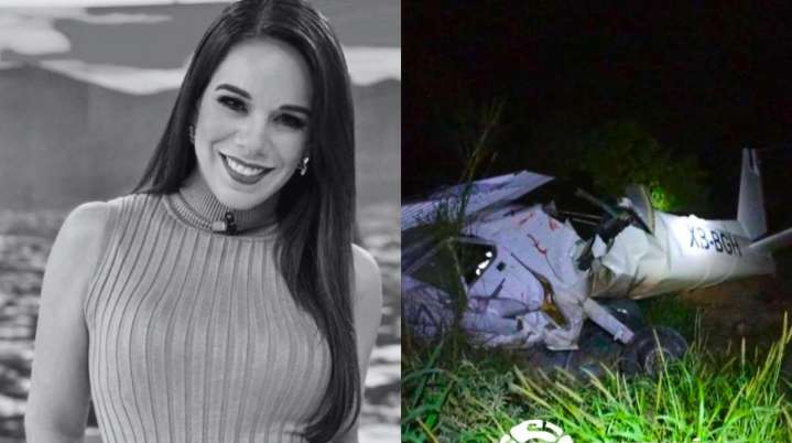Fallece la conductora Débora Estrella en desplome de avionet...
