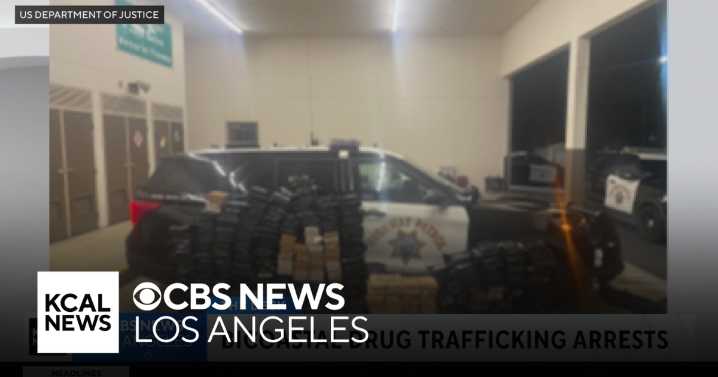 Two Los Angeles County residents arrested for part in bicoastal drug ring, federal prosecutors say