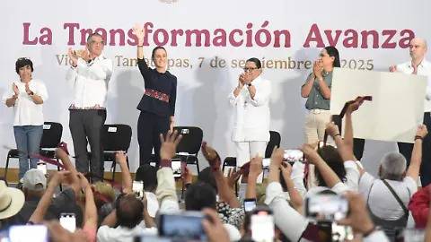 Américo Villarreal es el mejor gobernador de Tamaulipas: Sheinbaum