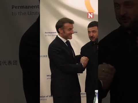 Macron And Zelenskyy Hold Bilateral Meeting At The United Nations