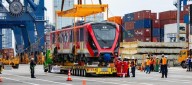 "Un hito": Alcalde de Bogotá al recibir el primer tren del Metro