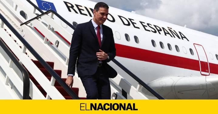 El Falcon de Sánchez se avería en pleno vuelo: cancela su asistencia a una reunión en París sobre Ucrania