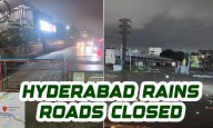 Heavy Rains Flood Musi River: Key Roads Closed, Commuters Advised to Take Alternate Routes