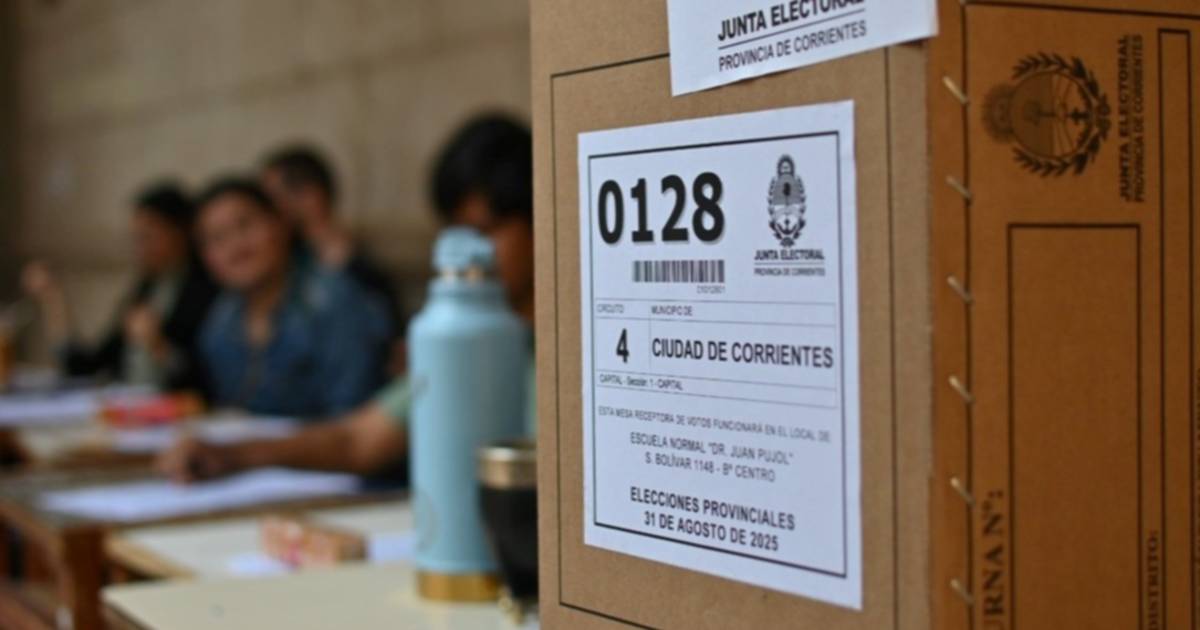 Elecciones en Corrientes: La participación electoral fue superior al 70%