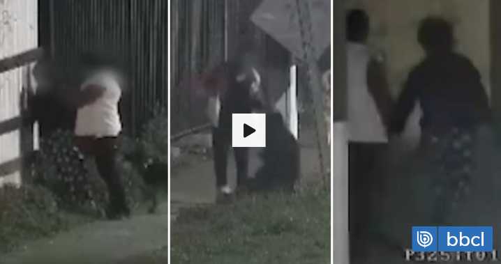 Video captó agresiones de hombre a pareja: Carabineros acudió pero víctima no denunció y se fue con él