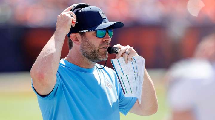 Titans' Brian Callahan responds to fans calling for his firing