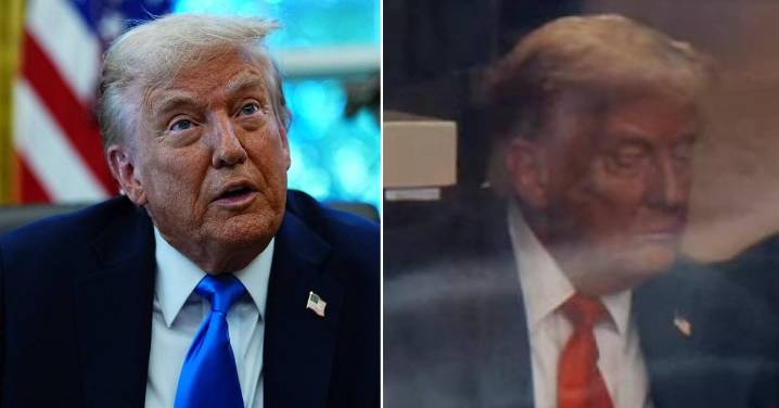 Donald Trump Falls Asleep At Charlie Kirk's Funeral: Photo