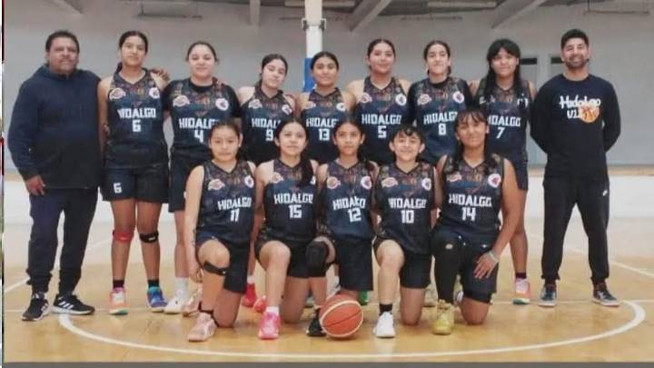 Hidalgo fue cuarto lugar en Nacional Sub 13 de baloncesto