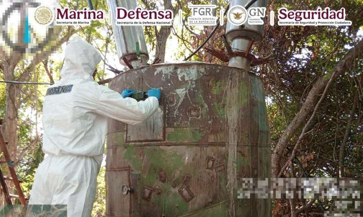 Neutralizan dos laboratorios en Sinaloa y evitan la distribución de casi...