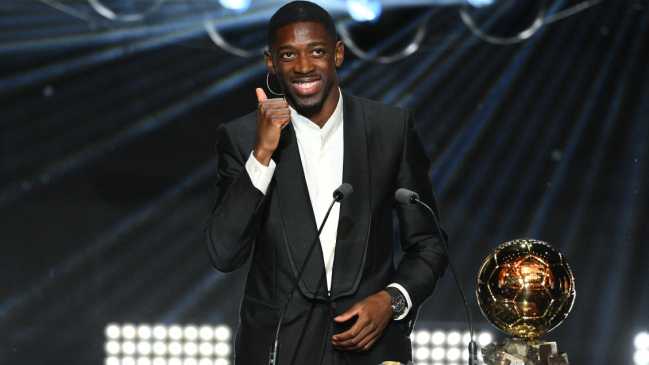 Francés Ousmane Dembelé se llevó el «Balón de Oro 2025» superando al español Lamine Yamal