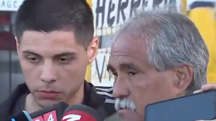 El dolor del abuelo de Brenda y Morena tras el funeral: "No puedo largar una lágrima"