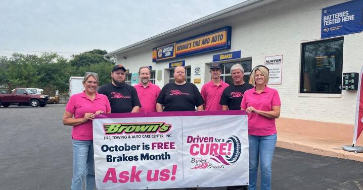 Brown’s Tire revving up the fight against breast cancer