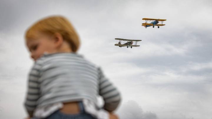 La gran exhibición de la mayor colección de aviones históricos de España