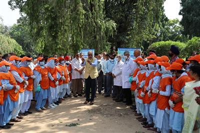 PGIMER Observes Swachhata Hi Seva 2025 with Commitment to Cleanliness and Community Participation