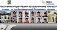 Operativo en Amozoc deja 11 detenidos, armas, drogas e inmuebles asegurados