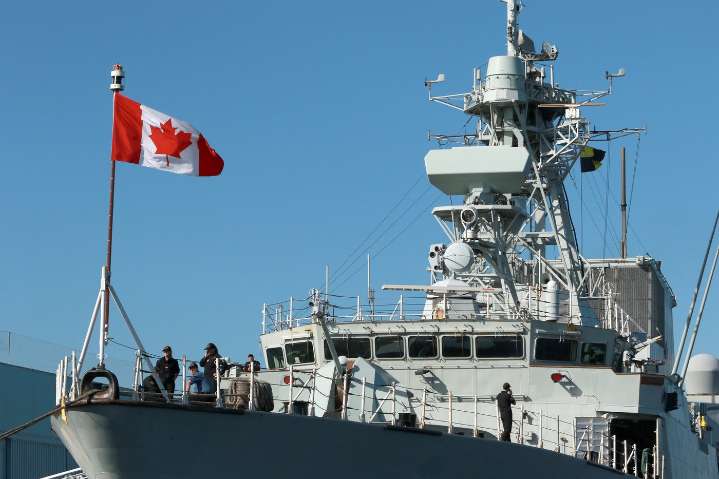 Navy commander says he wants a ‘Canadian from the core’ corvette fleet