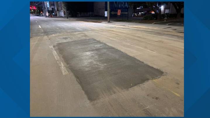 All lanes back open after Midtown road closure amid sinkhole repairs