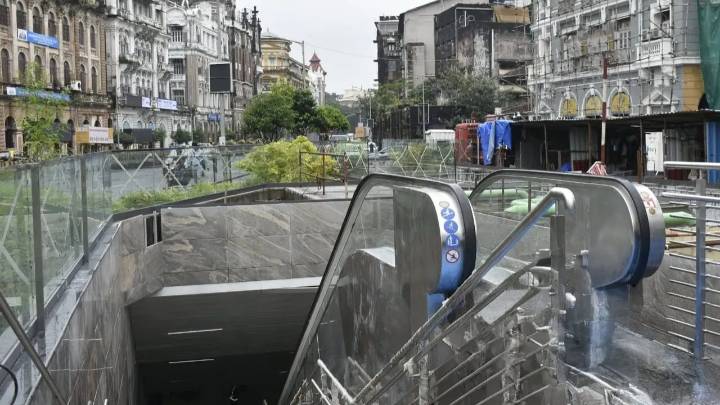 Hutatma Chowk Station on Mumbai Metro Line-3 blends heritage with modernity