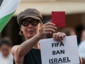 Manifestaciones deportivas pro Palestina