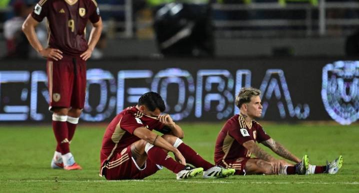 Imágenes que estremecen: así se vivió en Venezuela la derrota ante Colombia y no clasificar al Repechaje