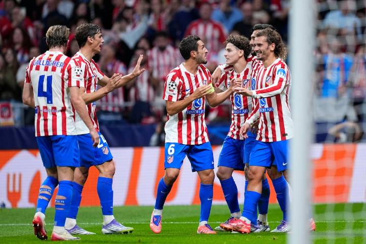 El Atlético sigue de fiesta y golea al Eintracht en modo rodillo alemán