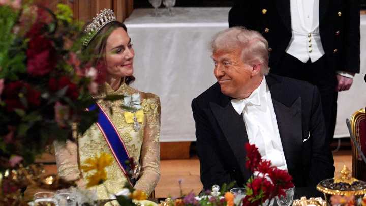 Trump praises Princess Kate at UK state dinner: 'So radiant'