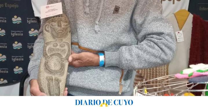 La historia de Ceferino Torres, escultor en Angualasto y portero en Maliman