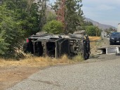 Orondo Jeep Flips Multiple Times; Driver Missing