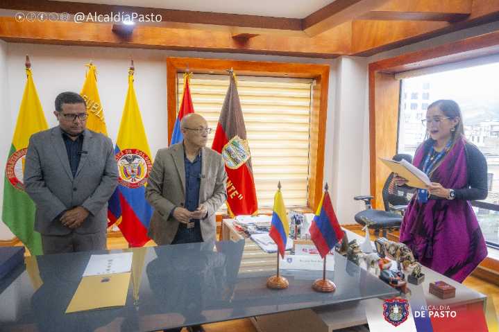 Alcaldía de Pasto firmó un acuerdo de hermandad con el cantón Antonio Ante de Ecuador