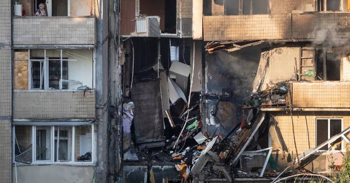 Dozens injured after Ukraine hit with massive Russian air attack