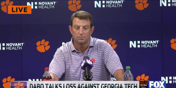 ‘I have a foundation in Christ’: Swinney says his identity is not tied to a scoreboard
