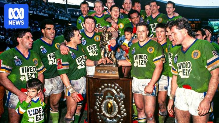 A journey through 35 years of Canberra's history since the Raiders last won a minor premiership