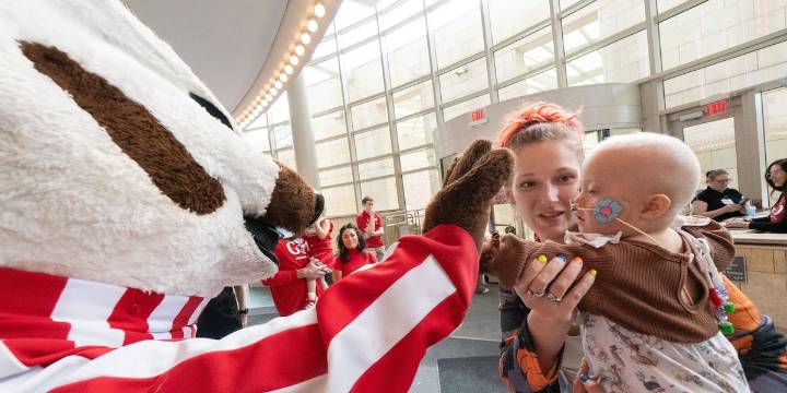 Special Visitor at American Family Children’s Hospital