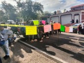 Bloquea Ubisort carretera en la Mixteca de Oaxaca