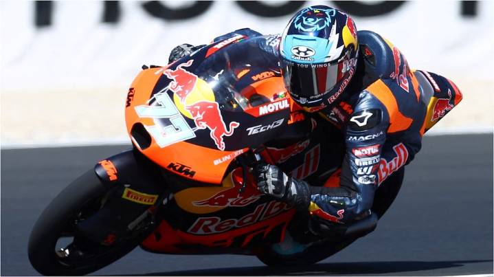 Valentín Perrone logró en San Marino su segunda pole position y buscará su primera victoria en Moto3